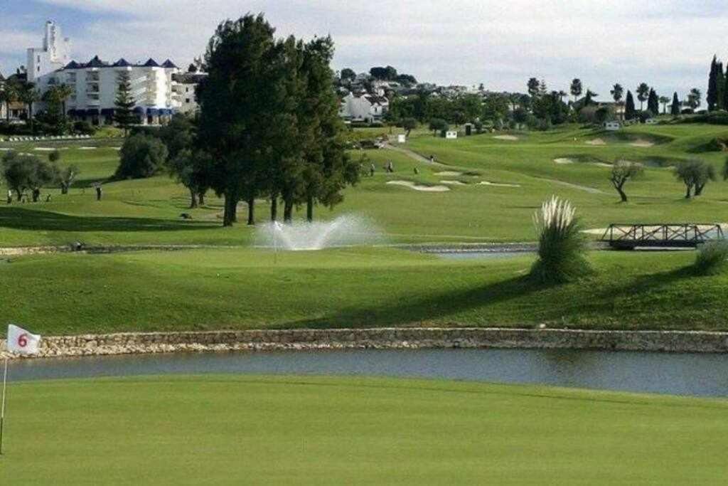 Matchroom Apartamento Con Piscina En Mijas Golf Fuengirola Exteriör bild